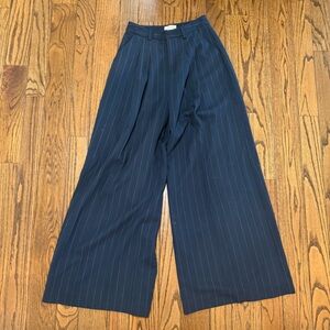 Maeve Avery Pleated Wide leg trousers- Size 2